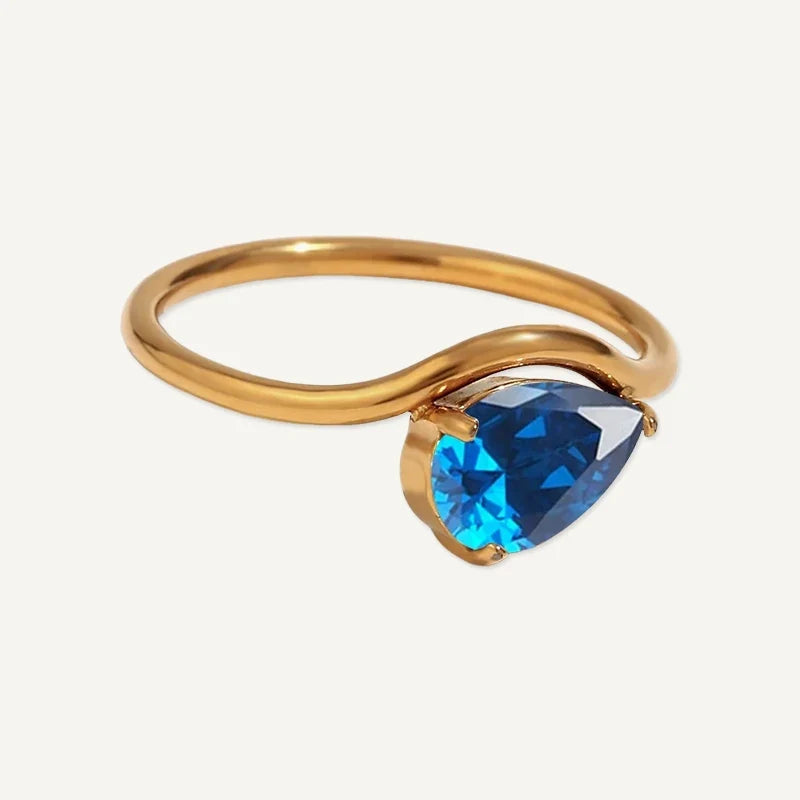 Geburtsstein Ring personalisiert
