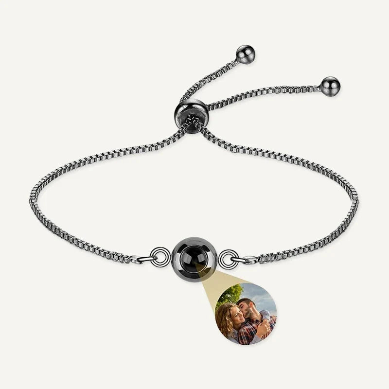 Feines Fotoarmband für Damen mit Bildprojektion