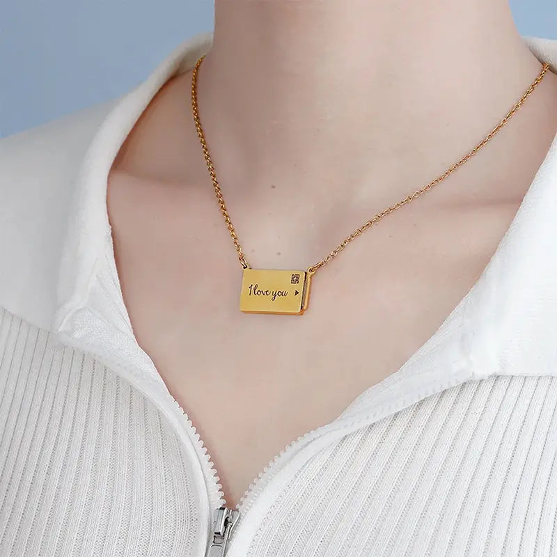 Kette mit verstecktem Foto