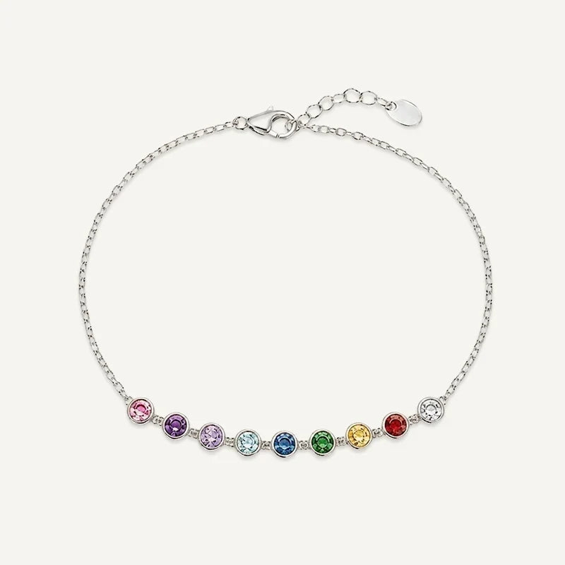 Geburtsstein Armband personalisiert