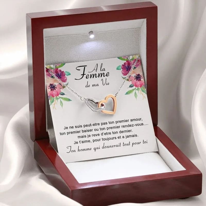 Herzkette für die Frau meines Lebens