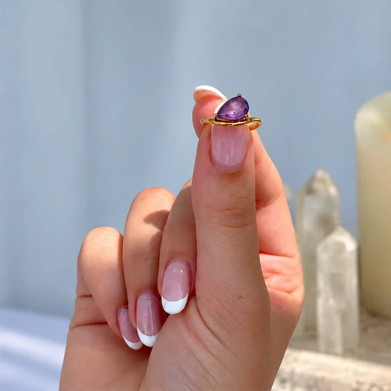 Geburtsstein Ring personalisiert