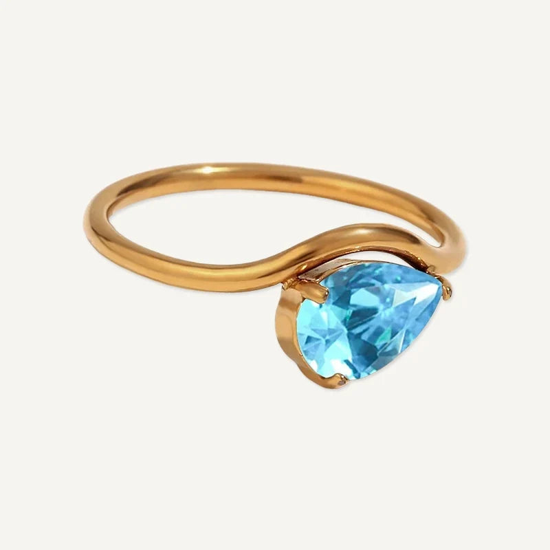 Geburtsstein Ring personalisiert