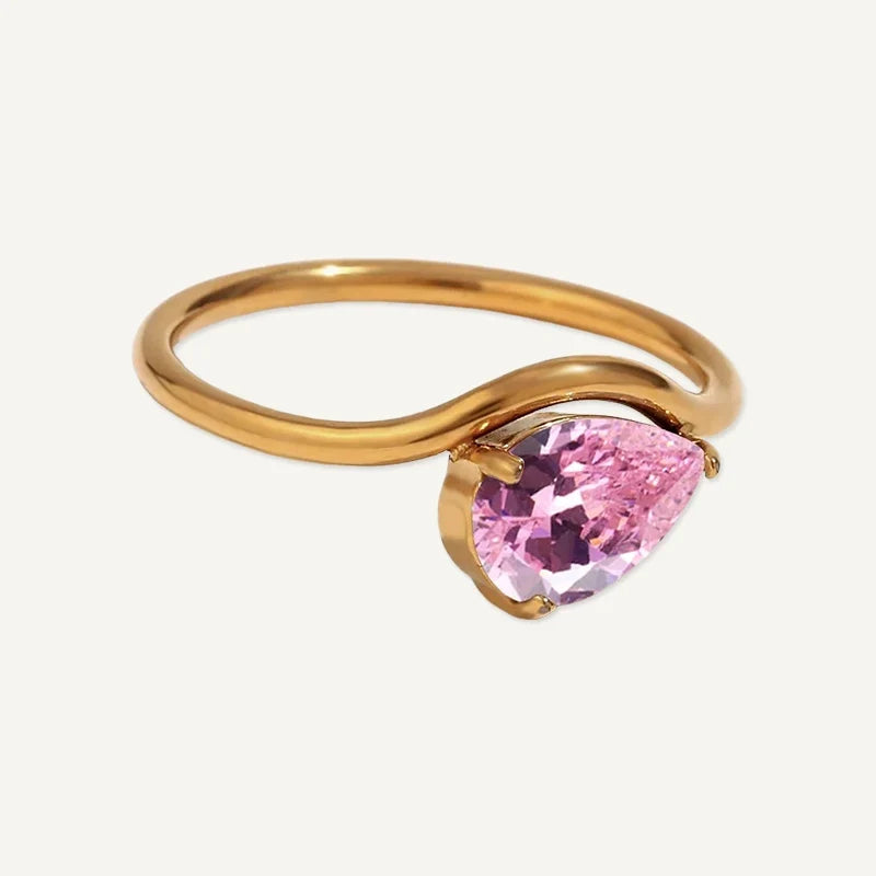 Geburtsstein Ring personalisiert