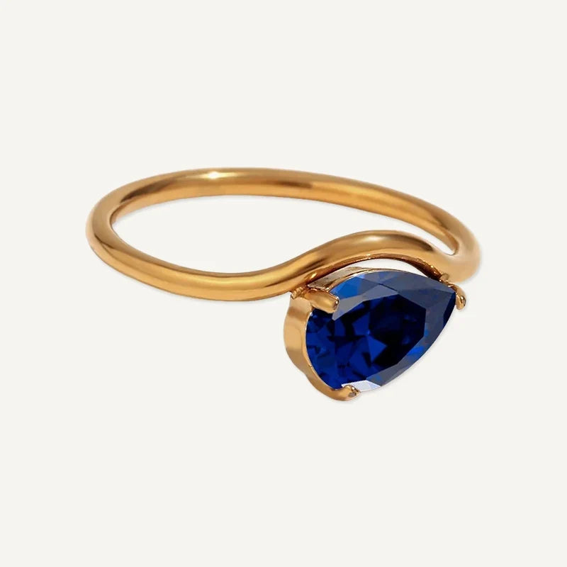Geburtsstein Ring personalisiert
