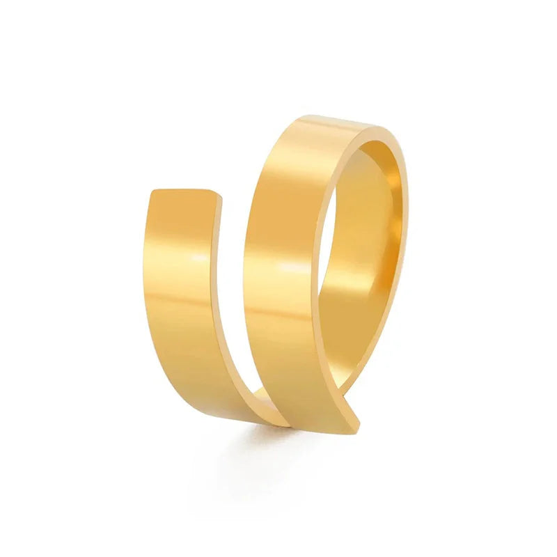 Ring zum Gravieren mit zwei Botschaften