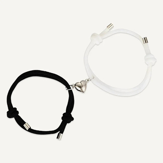 Partnerarmbänder mit magnetischem Herz