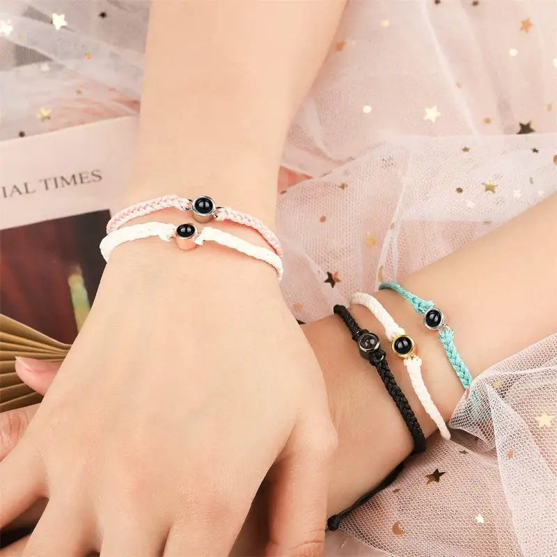 Partnerarmbänder mit Bild