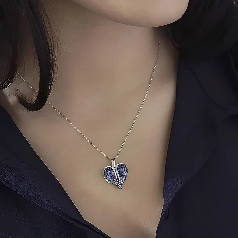 Engelsflügel Kette mit Bild