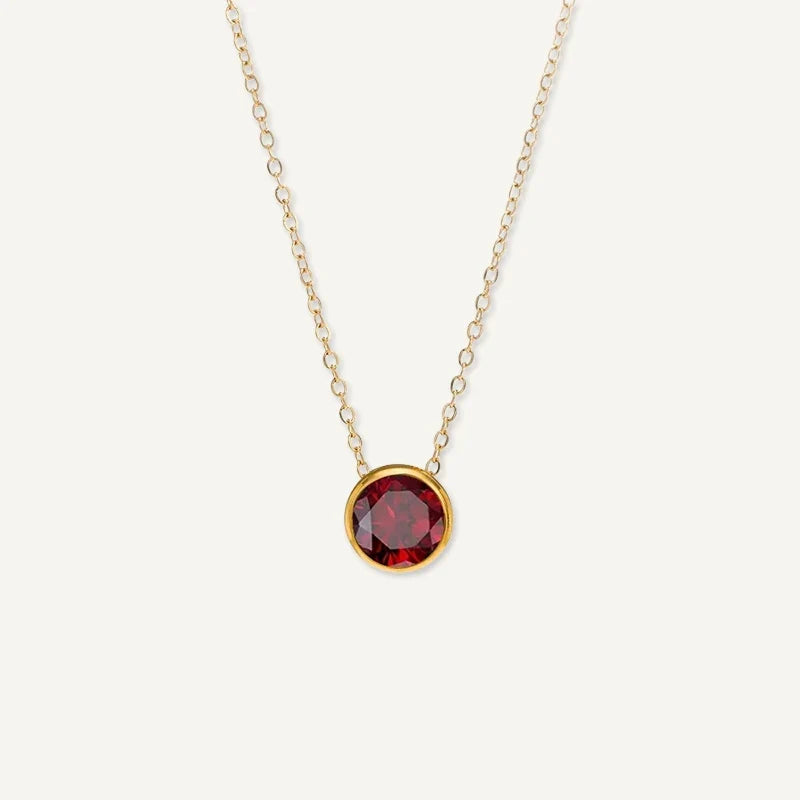Geburtsstein Kette personalisiert