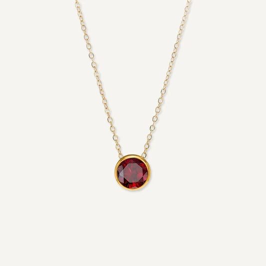 Geburtsstein Kette personalisiert