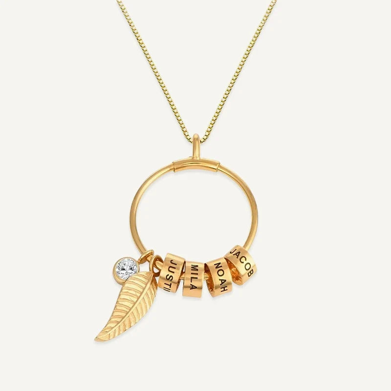 Kette mit Feder