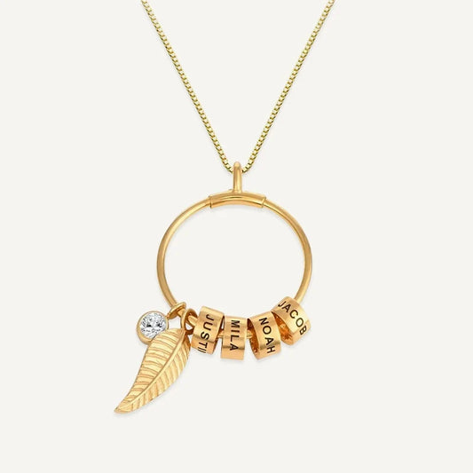 Kette mit Feder