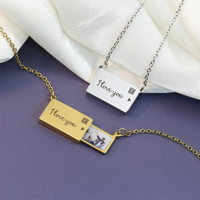 Kette mit verstecktem Foto