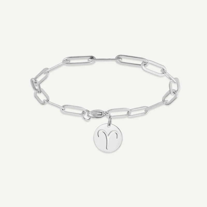 Sternzeichen Armband mit Gliederkette