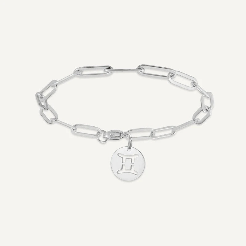 Sternzeichen Armband mit Gliederkette