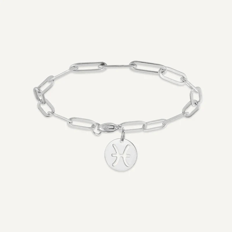Sternzeichen Armband mit Gliederkette