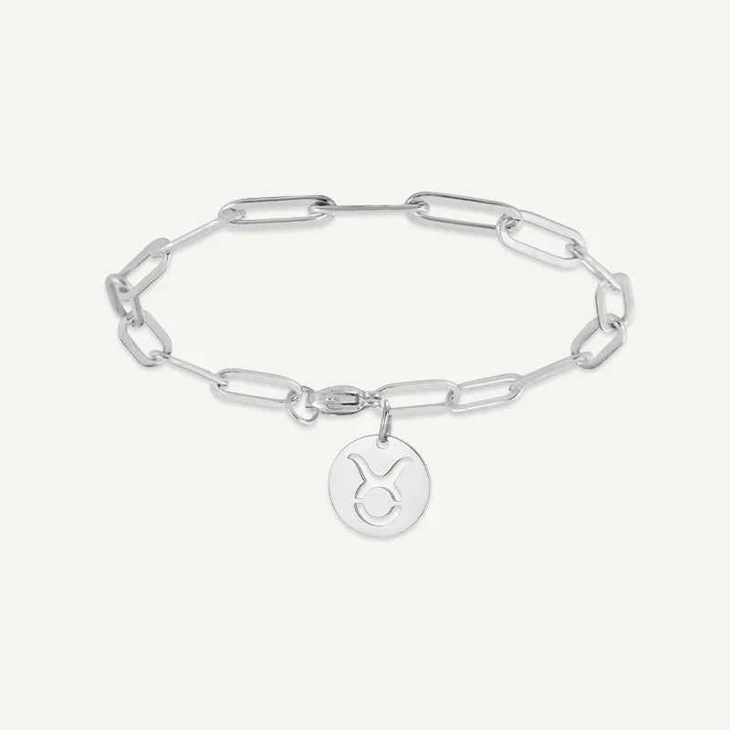 Sternzeichen Armband mit Gliederkette