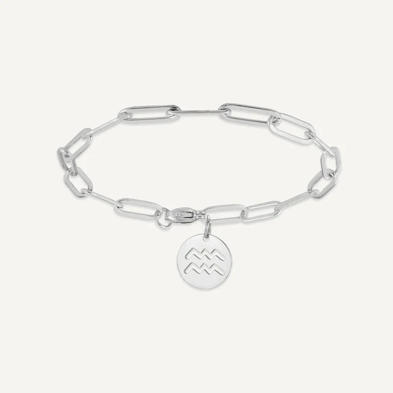 Sternzeichen Armband mit Gliederkette