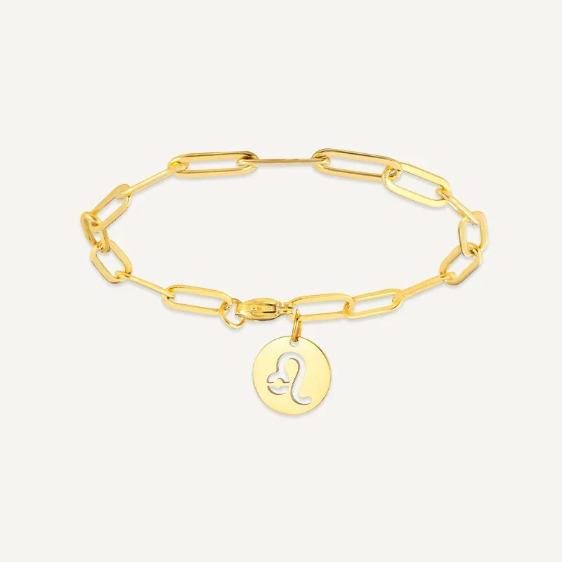 Sternzeichen Armband mit Gliederkette