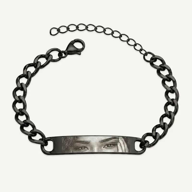 Herrenarmband mit Foto