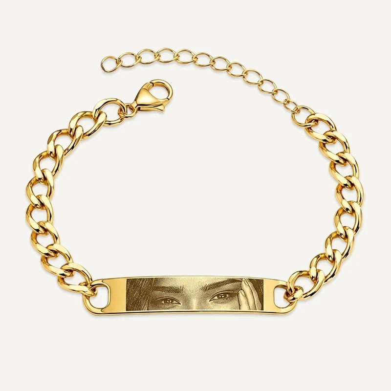 Herrenarmband mit Foto