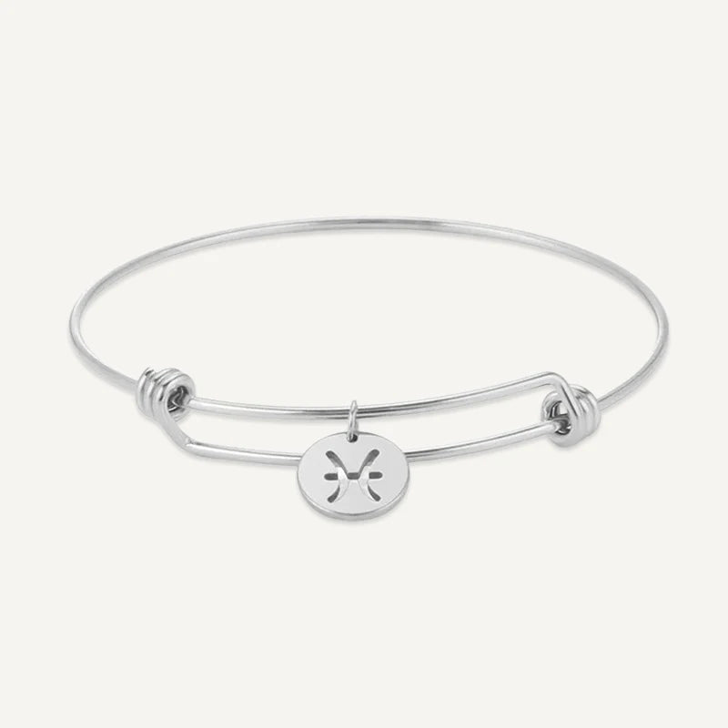 Sternzeichen Armband mit rundem Medaillon