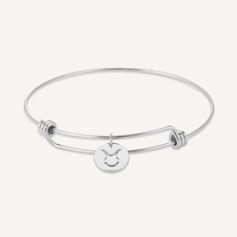 Sternzeichen Armband mit rundem Medaillon