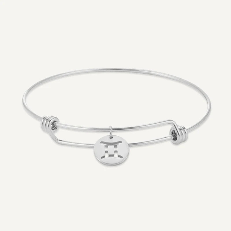 Sternzeichen Armband mit rundem Medaillon