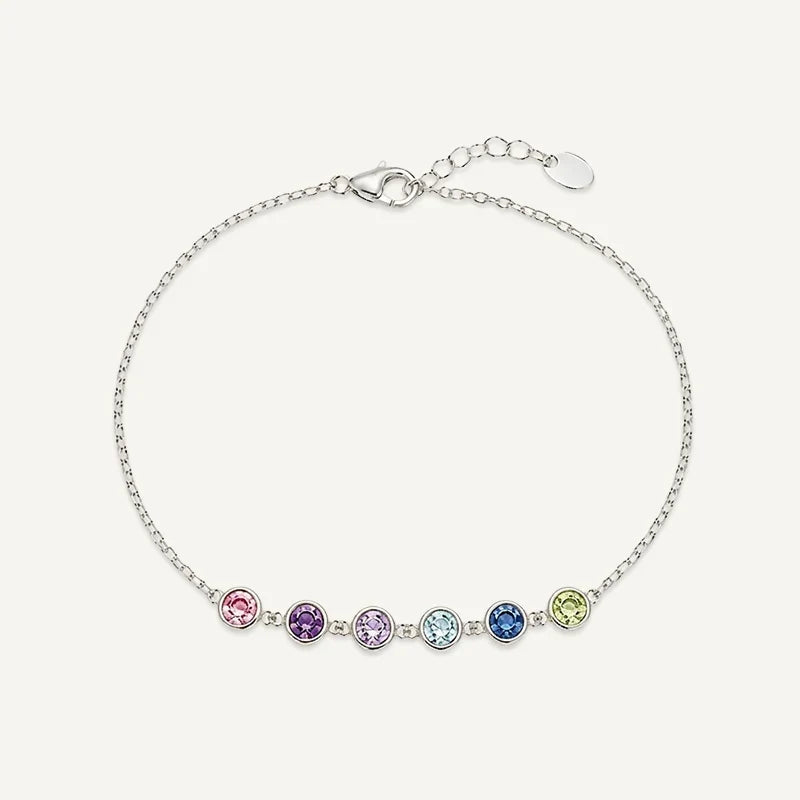 Geburtsstein Armband personalisiert