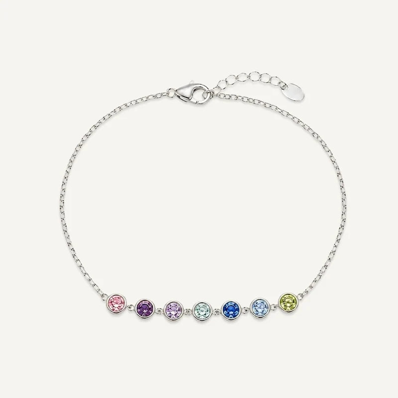 Geburtsstein Armband personalisiert