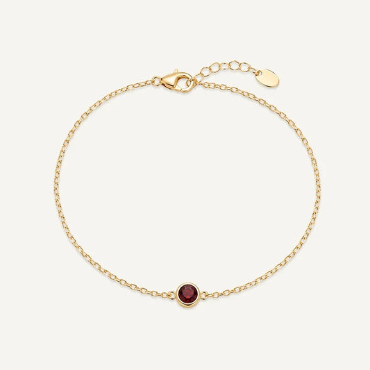 Geburtsstein Armband personalisiert
