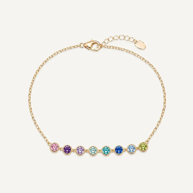 Geburtsstein Armband personalisiert