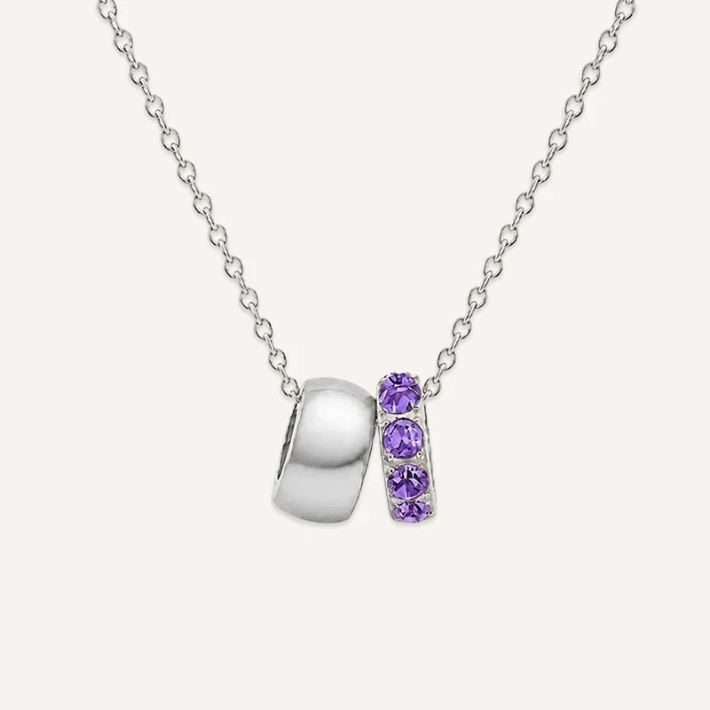 Geburtsstein Anhänger mit Kette