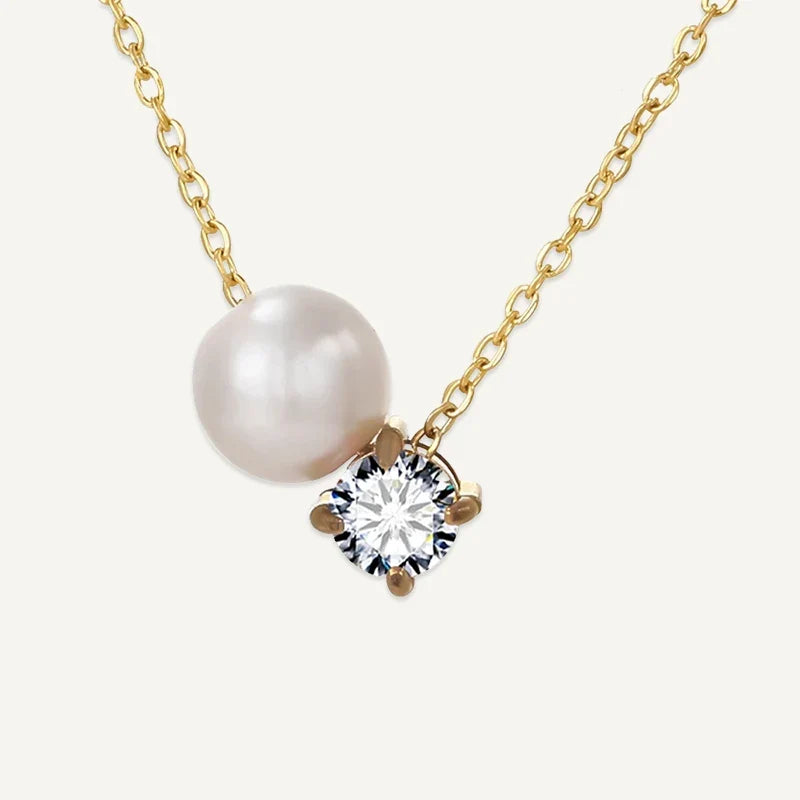 Geburtsstein Kette mit Perle