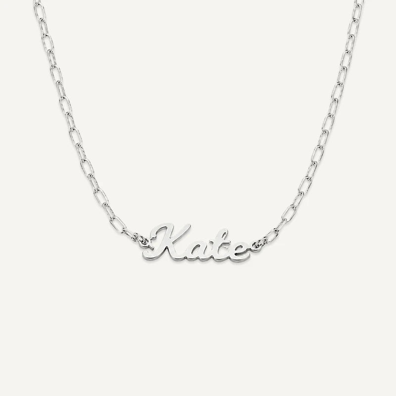 Namenskette mit Gliederkette