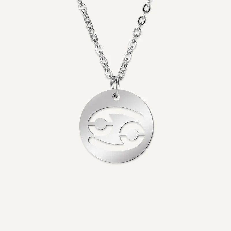Sternzeichen Kette mit ausgeschnittenem Symbol
