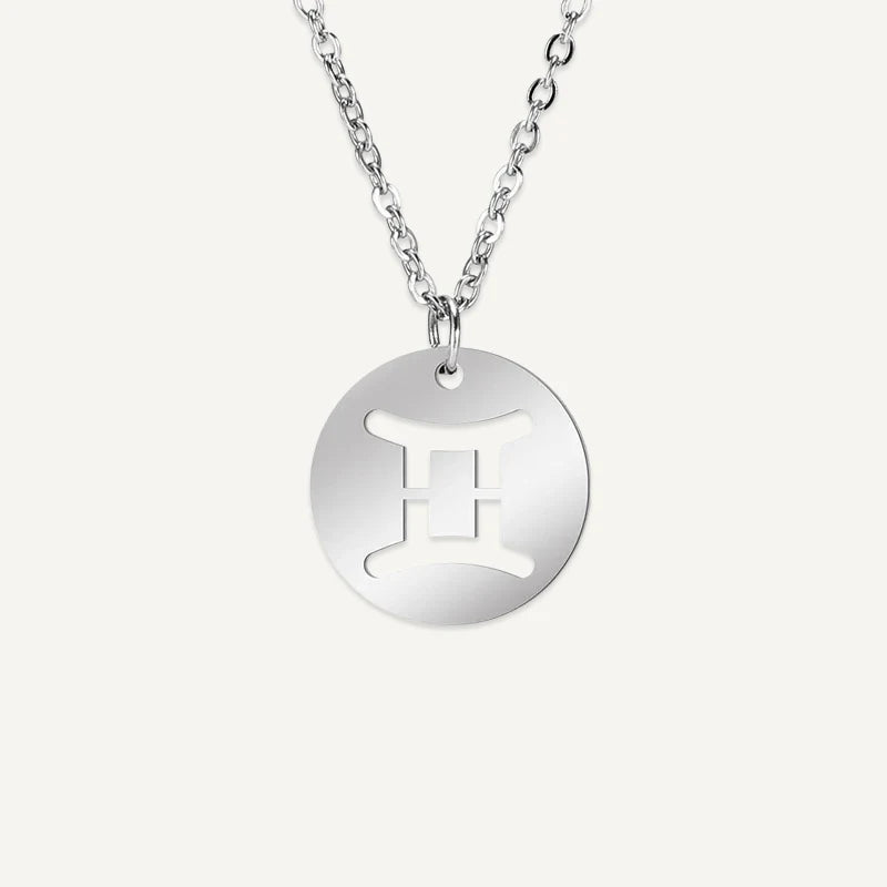 Sternzeichen Kette mit ausgeschnittenem Symbol