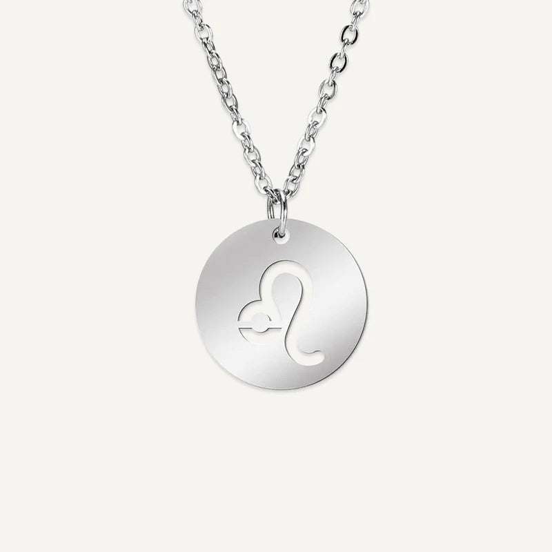 Sternzeichen Kette mit ausgeschnittenem Symbol