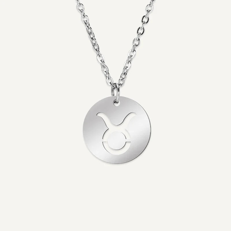 Sternzeichen Kette mit ausgeschnittenem Symbol